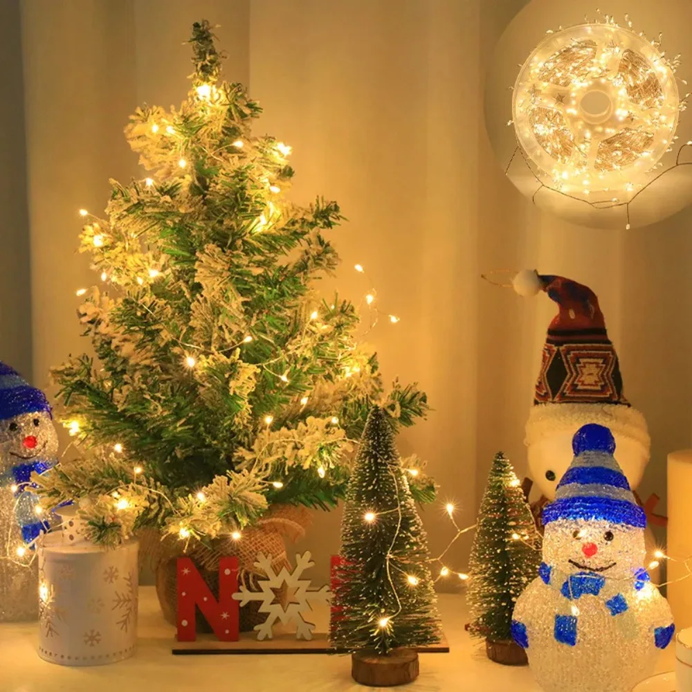 Firecracker Garland LED String Lights  EU Plug Remote Control Fairy for Halloween Christmas Wedding Party Decoration