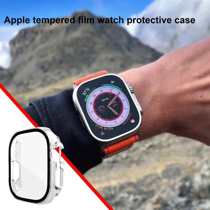 Защитная крышка для экрана часов, универсальный защитный чехол, устойчивый к царапинам стеклянный протектор, Общий защитный чехол для часов
