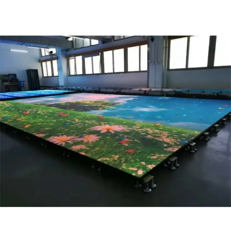 

High Quality Direct Factory Sales P3.91 Floor Led Screen Waterproof Crush Resistance Interactive Led Floor Display