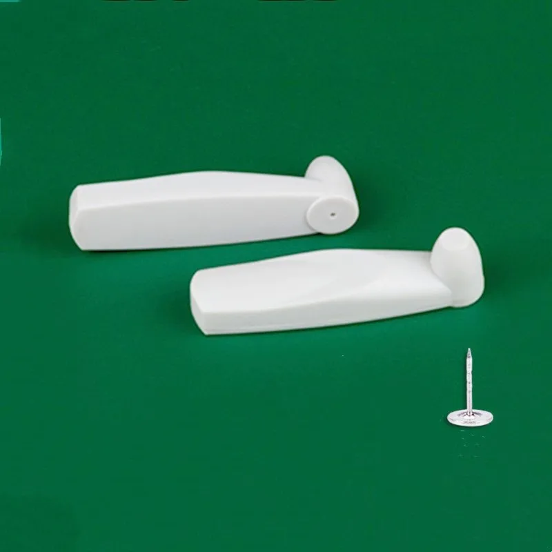 

100 шт., жесткая бирка для одежды, AM 58 кГц, EAS, защита от кражи, 62 мм, бирка-карандаш