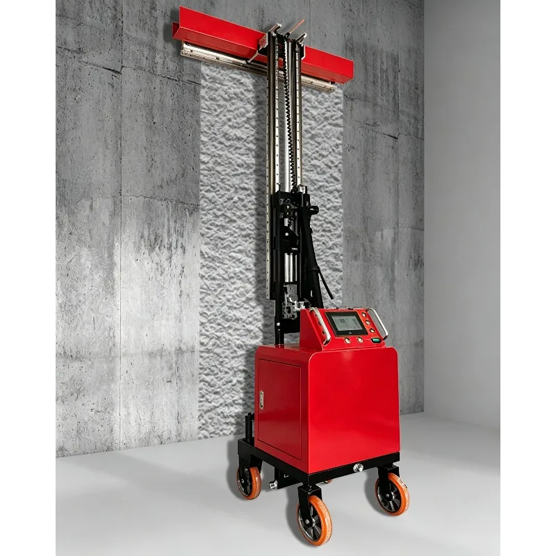 Automatic DC48V Lithium Iron Phosphate Wall Plastering Robot, Cement Mortar Wall Smoothing Render Machine for Construction Site