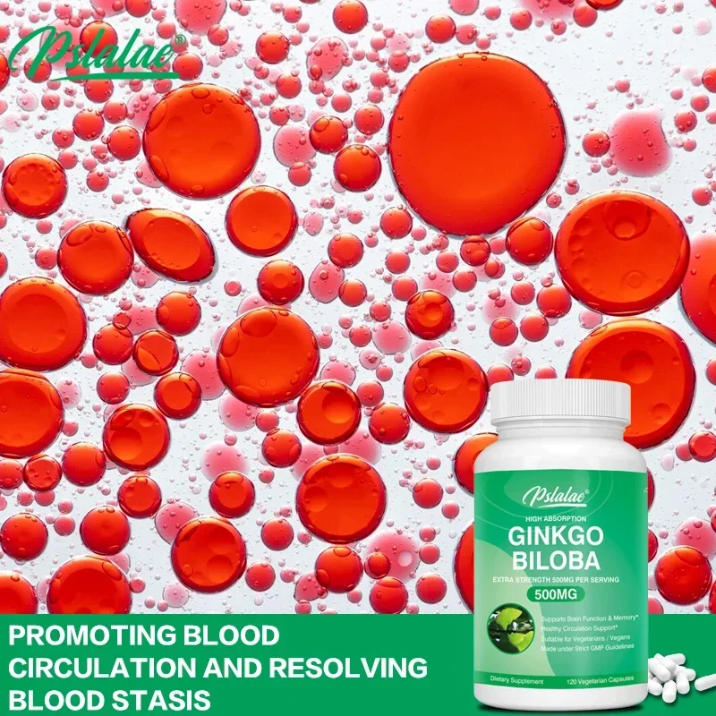 الجنكة بيلوبا 500 ملجم قوة إضافية - للجنسين، تدعم الطاقة والأداء ونظام المناعة، ويحسن التركيز