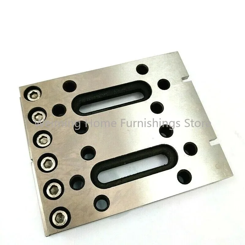 

Wire EDM Fixture Board Stainless Jig Tool For Clamping And Level 120*100*15mm M8 1PC