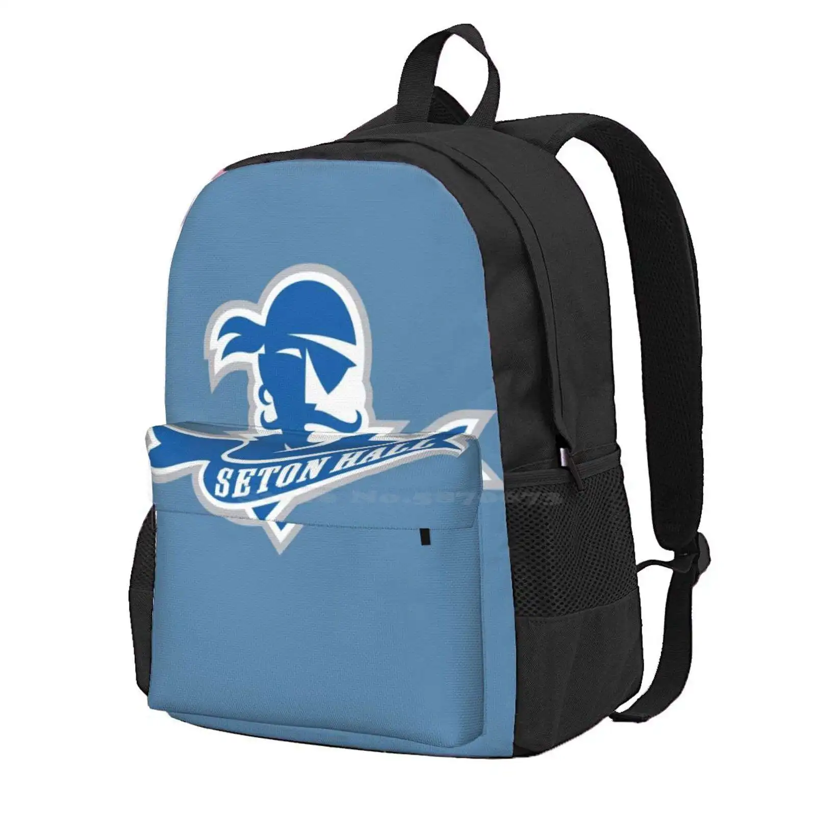 Seton Hall Pirates Hot Sale Schoolbag Backpack Fashion Bags Seton Hall Pirates Fans Seton Hall Pirates Logo Seton Hall Pirates