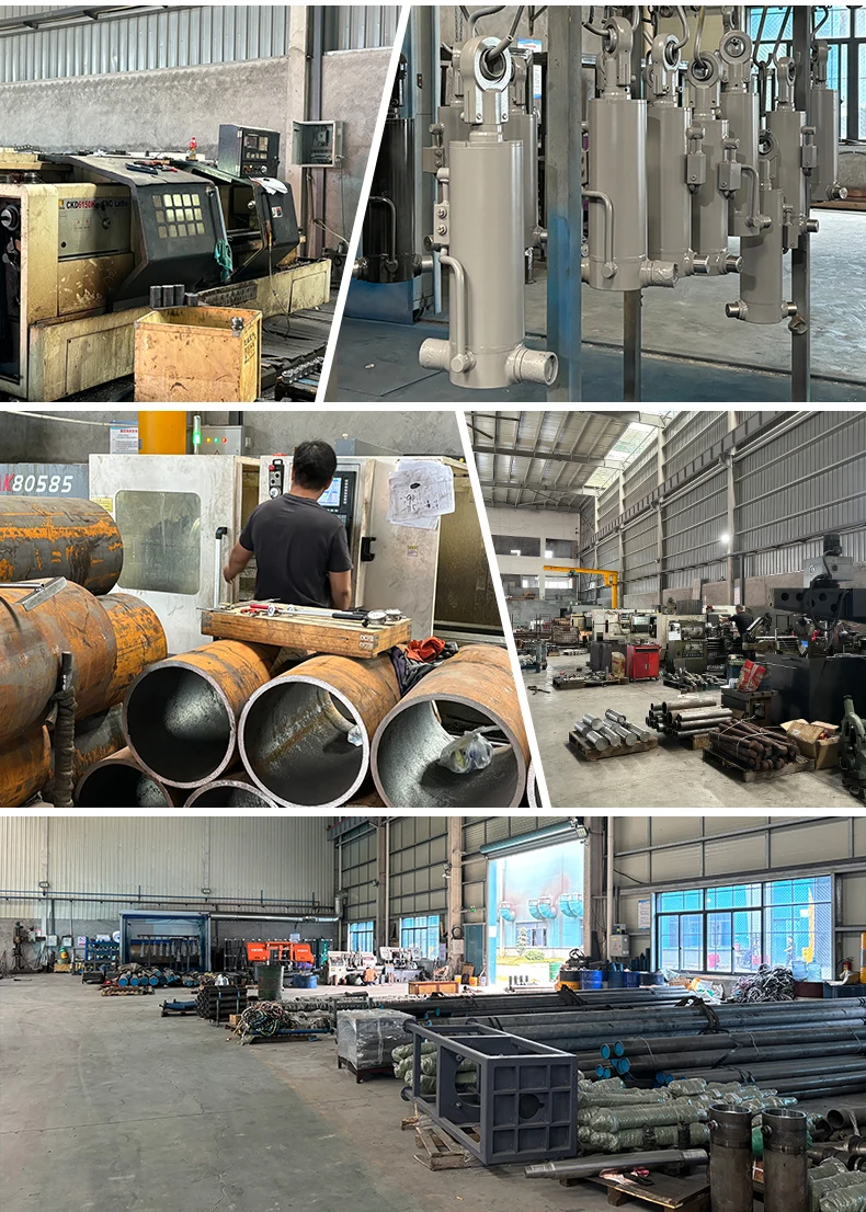 2025ชิ้นส่วนเครื่องจักรกลการเกษตรชิ้นส่วนรถแทรกเตอร์ที่กําหนดเองประกอบกระบอกไฮดรอลิก