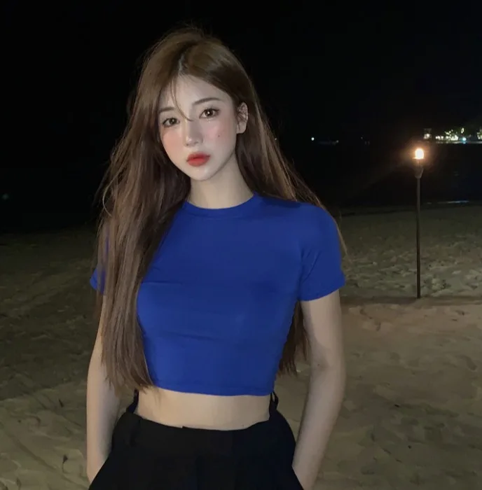 Summer Ort Crop Top… - image