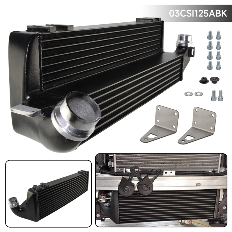 Competition Intercooler Kit For Renault Megane 3 GT RS 2.0 GT 16V Tce 180PS-190PS-220PS-265PS 2008-2016 Black