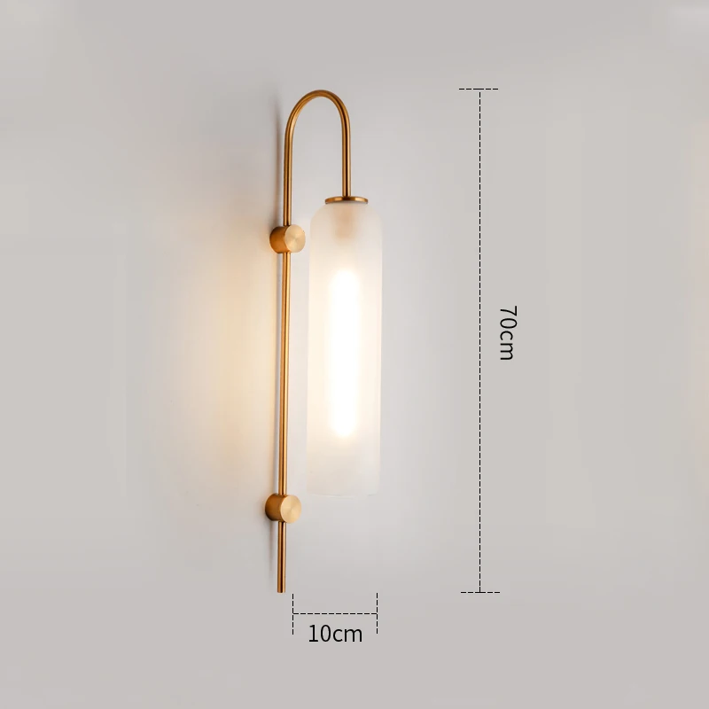 Lámpara de pared de cristal, luz nórdica moderna, pantalla de lujo E27, luz LED de pared Interior para mesita de noche, dormitorio, mesa de comedor,