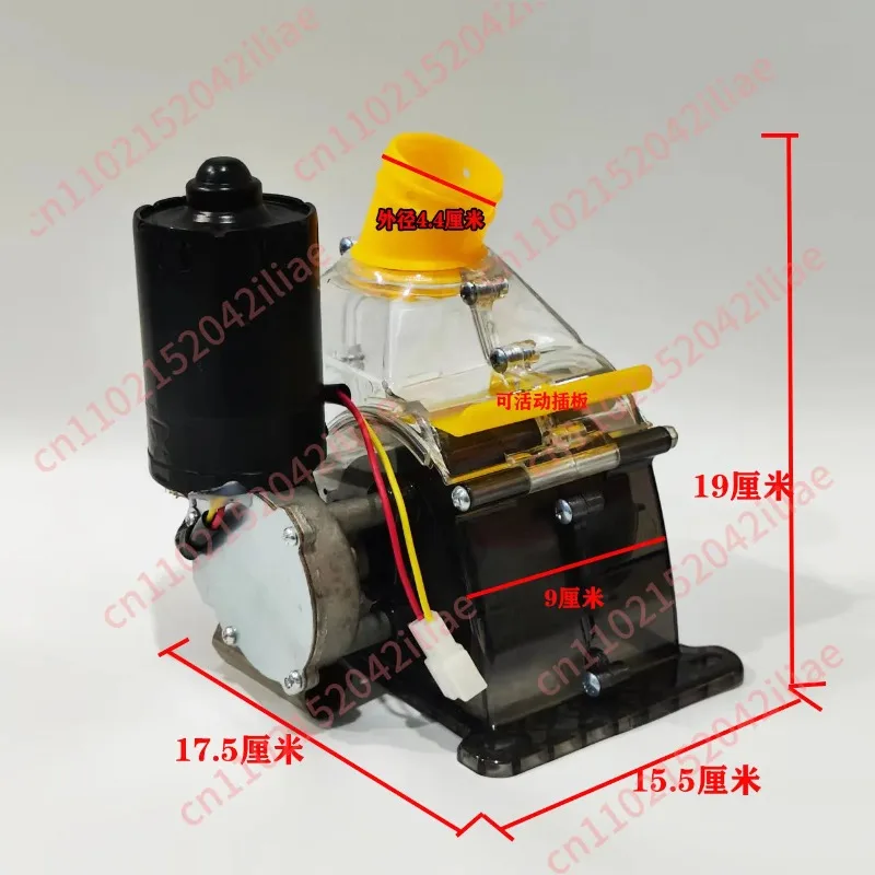 Multifunctional electric fertilizer spreader, wheat seeder, pure copper motor fertilizer box, super large fertilizer amount