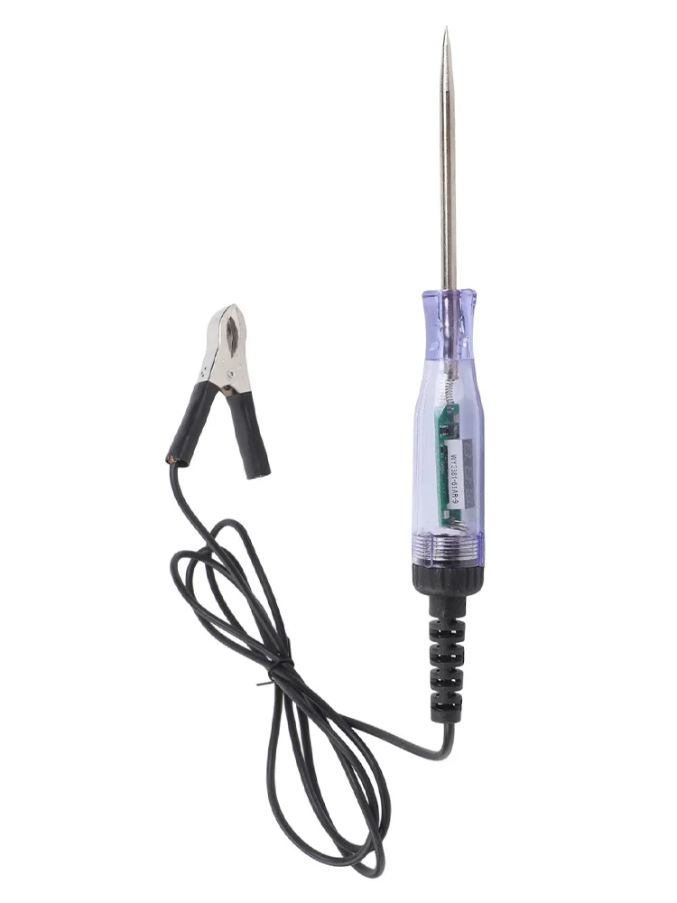 

Automotive Circuit Tester 390V Voltage Detector Pen with Steel Probe and LED Indicator for Accurate Wire Testing