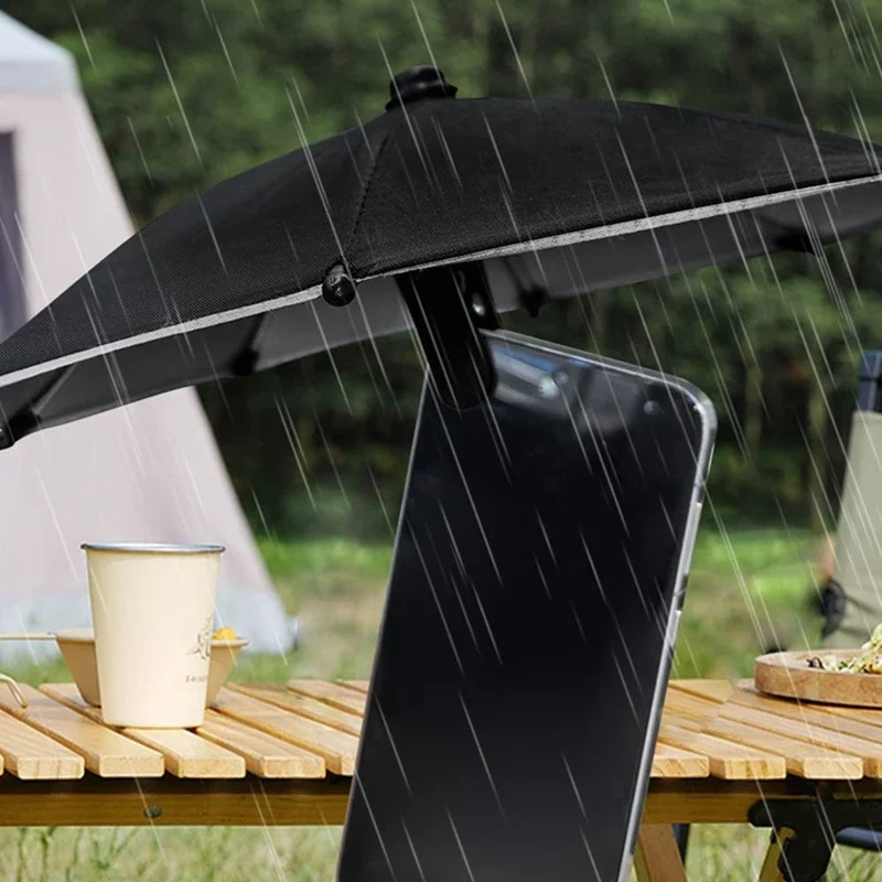 

Car Phone Sunshade Anti Glare Adjustable Clip on Dashboard Sun Visor Phone Umbrella for Cell Phone Universal Sun Cover