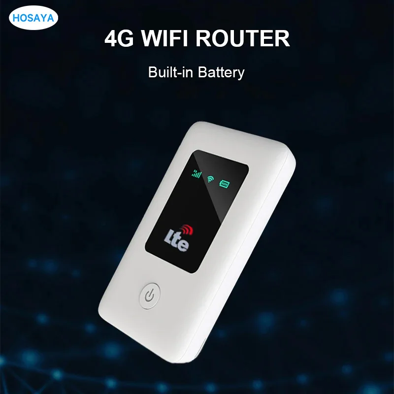 4G router Wireless lte wifi modem Sim Card Router MIFI pocket hotspot built-in battery portable WiFi