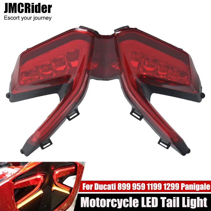 

LED Taillight For DUCATI 899 959 1199/S/R 1299 Panigale 1199R Motorcycle Accessories Integrated Tail Brake Light Turn Signal