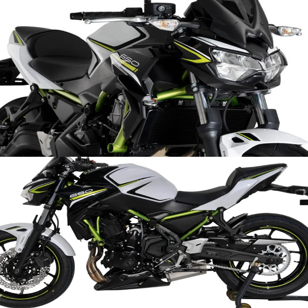 For KAWASAKI Z650 ER650 Z650 ER 650 Ninja Motorcycle Accessories Fairing Sticker Whole Car Sticker Kit