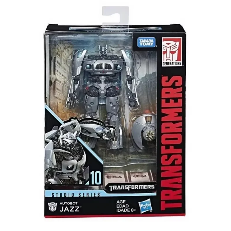 In Stock Takara Tomy Transformers Classic Movie1 Enhanced Edition D-grade SS10 Jazz Collection Hobby Toy Gift Boy Gift Ornaments