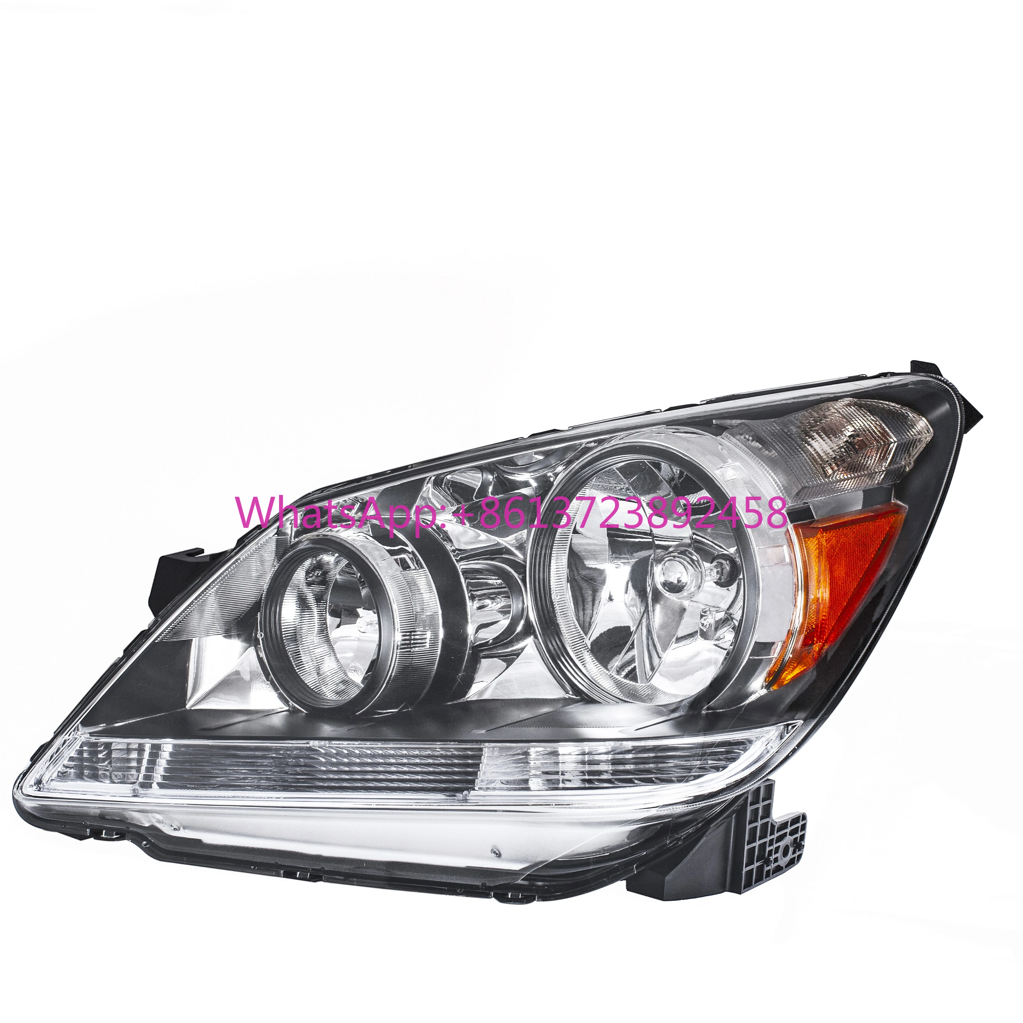 

Hot-selling Front Light Factory Style Crystal Headlights for 2005-2007 Honda Odyssey (Chromed/ Clear)