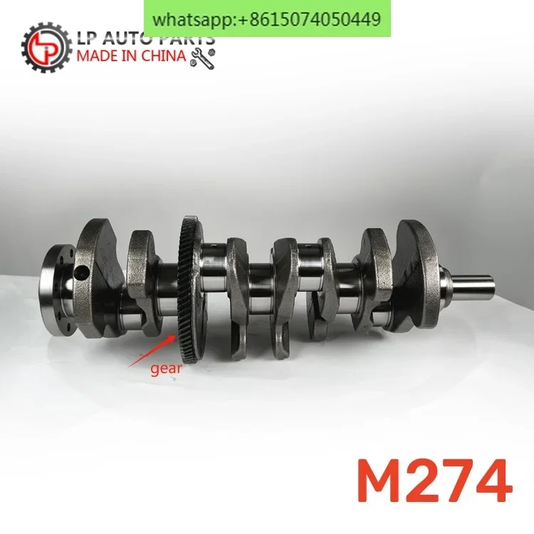 M270 M274 A220 A250 C200 C250 C300 W205 W176 GLK200 GLA250 GLC300 Engine Crankshaft For V250 2.0T