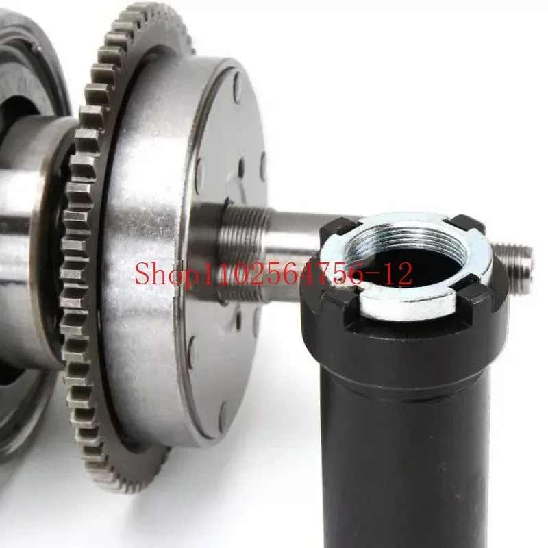 Motocicleta Ferramenta de Remoção de Embreagem, Chave Chave Chave Porca para GY6 125 150cc Motor Starter, Scooter GY6, 28mm