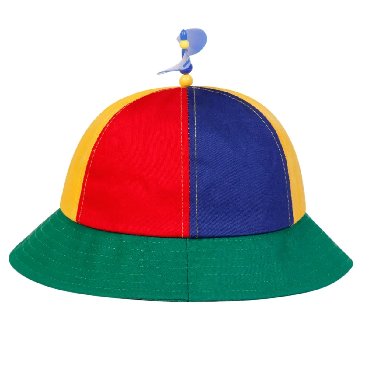 Bamboo Dragonfly Propeller Baseball Cap Stylish Fisherman Hat Adult & Child Matching Set Outdoor Sun Protection Hat