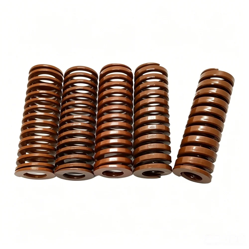 1pcs Length 10-300mm Die Compression Spring Brown Mold Spring Loading Flat Wire Spring DB/YSWB OD 25/27/30/35/40/45/50/60/70mm