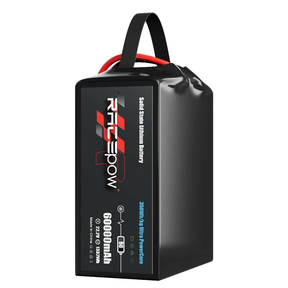 350Wh/kg Solid State Battery 30Ah 33Ah 40Ah 60Ah 6S 12S 14S 22.2V 44.4V Lipo