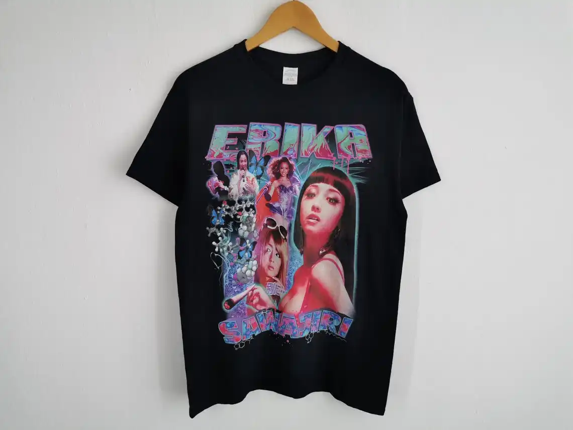 Erika Sawajiri Shirt Erika Sawajiri Japanese Singer T Shirt Size M