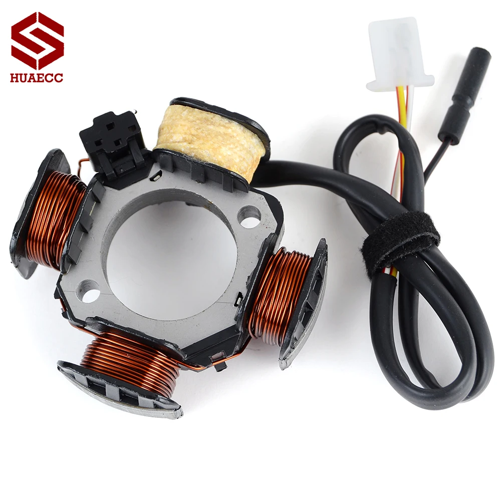Ignition Stator Magneto Coil for Suzuki AP50 1995-1999 AH50 AG50 AD50 Address 3210129C03 3210129C02 3210129C01