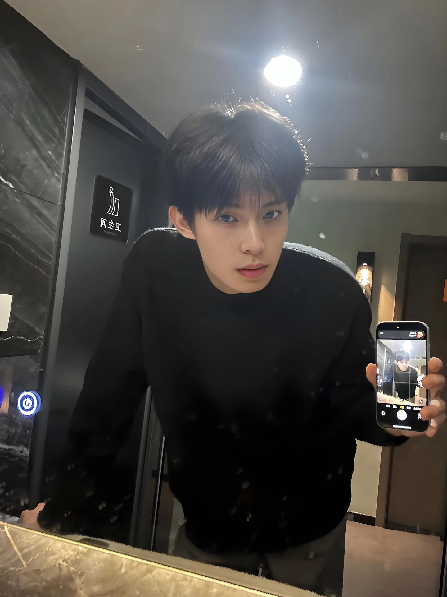 

Мужская трикотажная футболка Cleanfit с начесом, мягкая, теплая, базовый слой для зимы, повседневная, длинный рукав