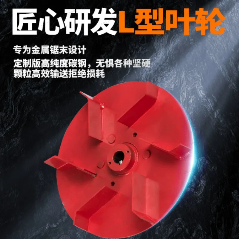 High pressure centrifugal fan high power 380v strong suction industrial dust removal sawdust material conveying exhaust fan