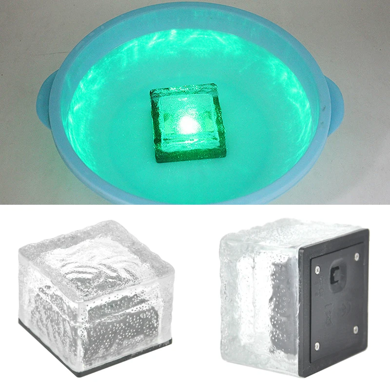 Led พลังงานแสงอาทิตย์ไฟสนามหญ้าลานกลางแจ้งโคมไฟกันน้ำ Villa Garden ตกแต่งสนามหญ้าระเบียงระเบียงรูปแบบ Home ฝังโคมไฟ