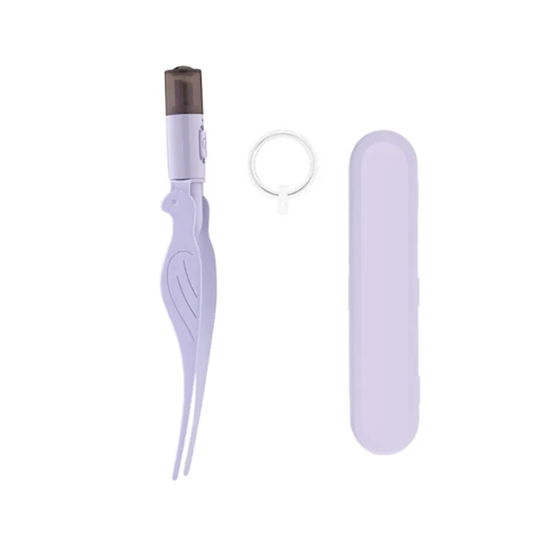 Ear Tweezer Ear Wax Removal Tool with LED Light Magnifying Glass Ear Pick Cleaner Earwax Tweezers for Ear Wax Remover Ear Care