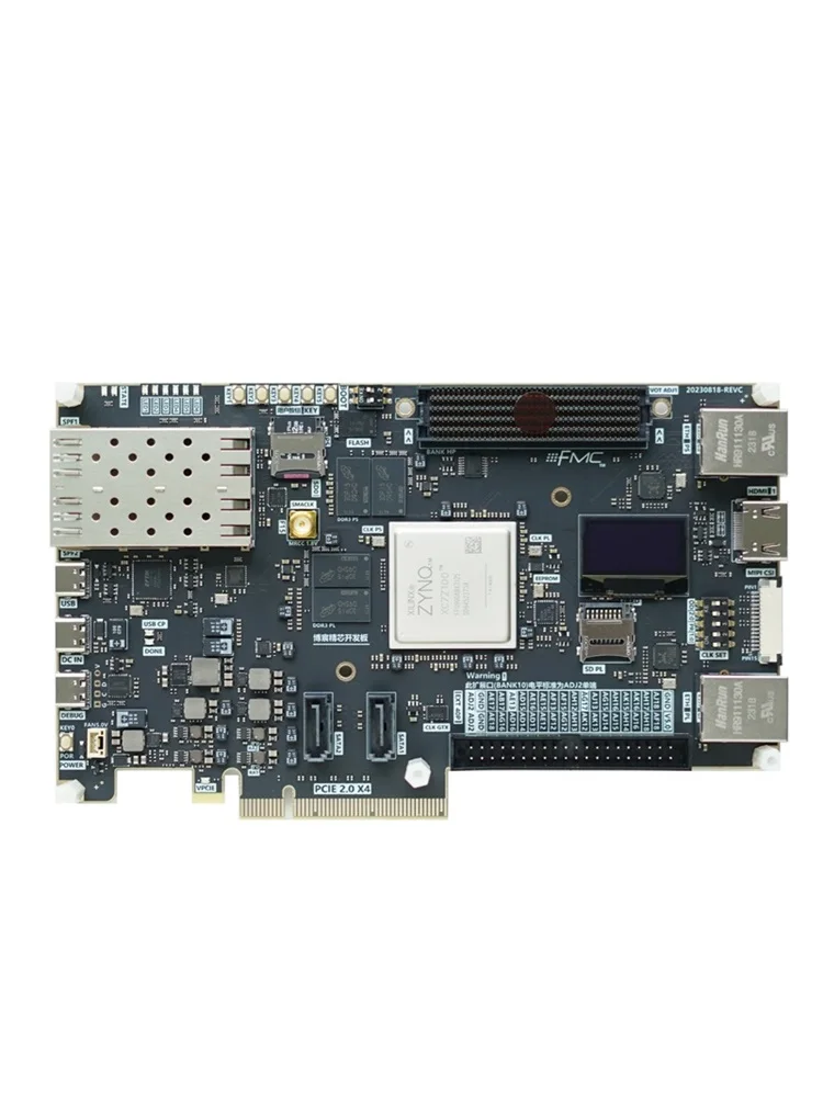 FPGA Xilinx Kintex-7 XC7K325T PCIE-Entwicklungsboard mit zwei Gigabit-Ethernet-Ports, zwei optischen 10-Gigabit-SFP-FMC-LPC