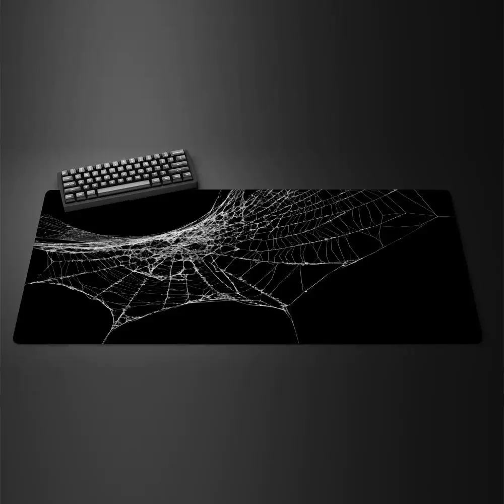 Spider Web Mouse Pad Large Computer Office Game Table Mats XXL Rubber Anti-slip Gaming Keyboard Mousepads Long Desk Pads