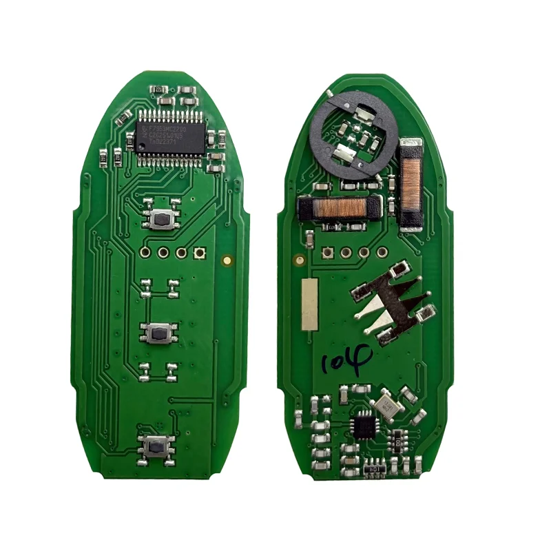 S180144102 S180144104 433MHz 4A Chip 2/3 Button Smart Keyless Go Key Fob For Nissan X-Trail Qashqai Pulsar 2014-2017