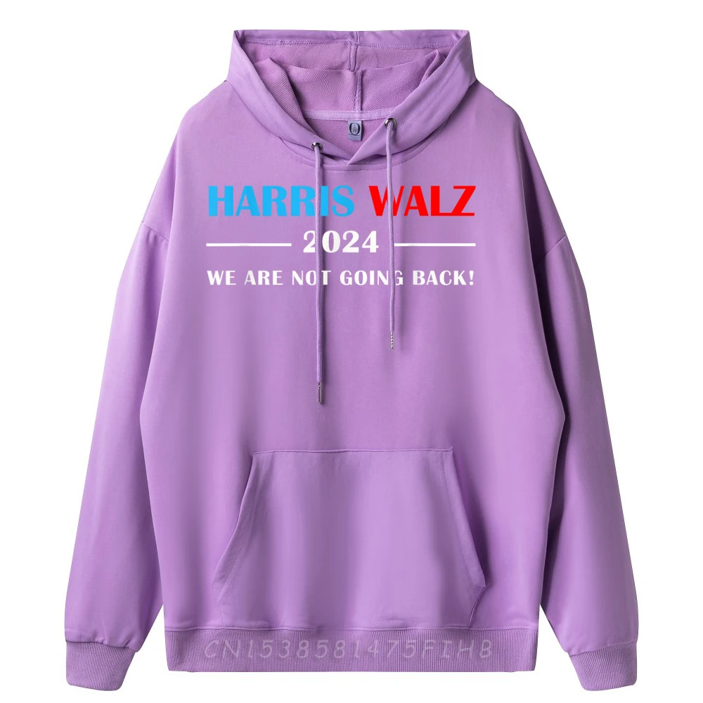 Graphic Kamala Presidential Campaign Harris Walz Cool Hoodies Crew Neck Female Hoodies Long Sleeve Father Day Cool Coat