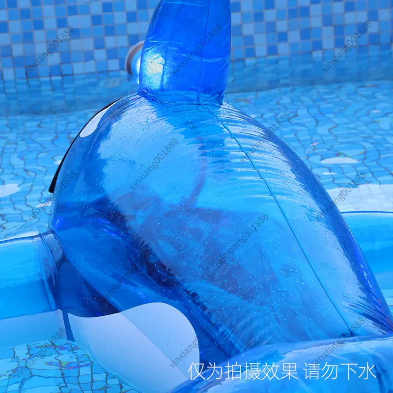 For Inflatable Whale Double Air Chamber Squeeze Air Bed