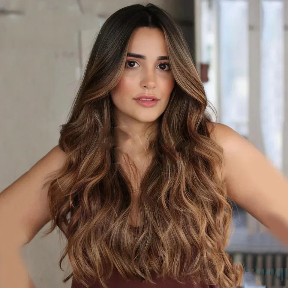 

Highlight Brown Glueless Soft Long body wave 5x5 Silk Base Jewish Human Hair With BabyHair HD Lace European Hair Preplucked