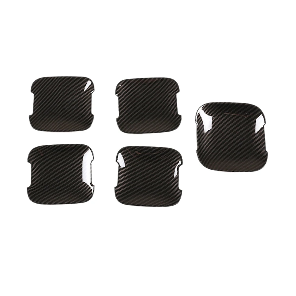 

5PCS Door Bowl Accessories Carbon Fiber Pattern for 2020-2021 Land Rover