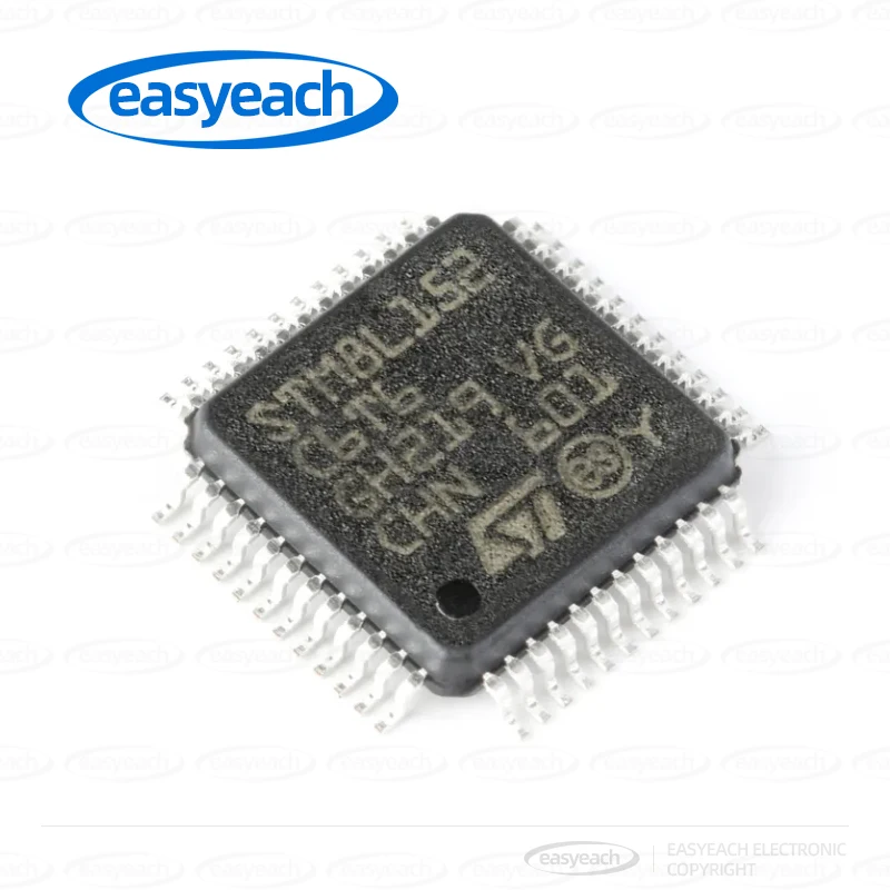 STM8L152C6T6 LQFP-48 16MHz/32KB Flash/8-bit Microcontroller-MCU Microcontroller