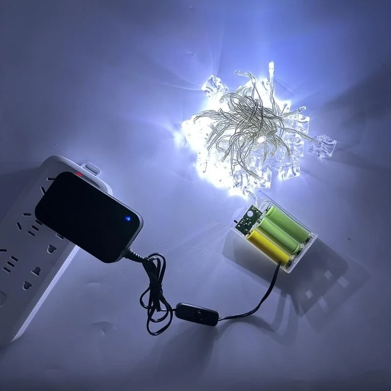 AC-DC USB+3V-12V Adjustable Power Adapter AA Dummy Battery for Camera LED Light Strip Fan Toy and more M76A