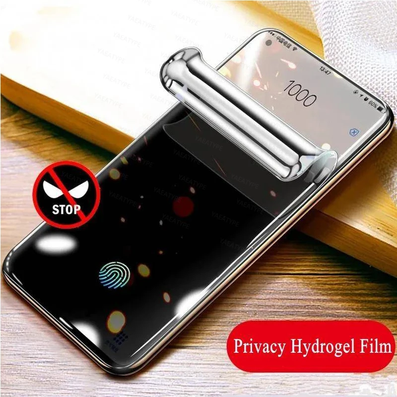 Privacy Hydrogel Film For Vivo Y55t Y78m (t1) V29e Y33t China Y78t Y200 Screen Protector