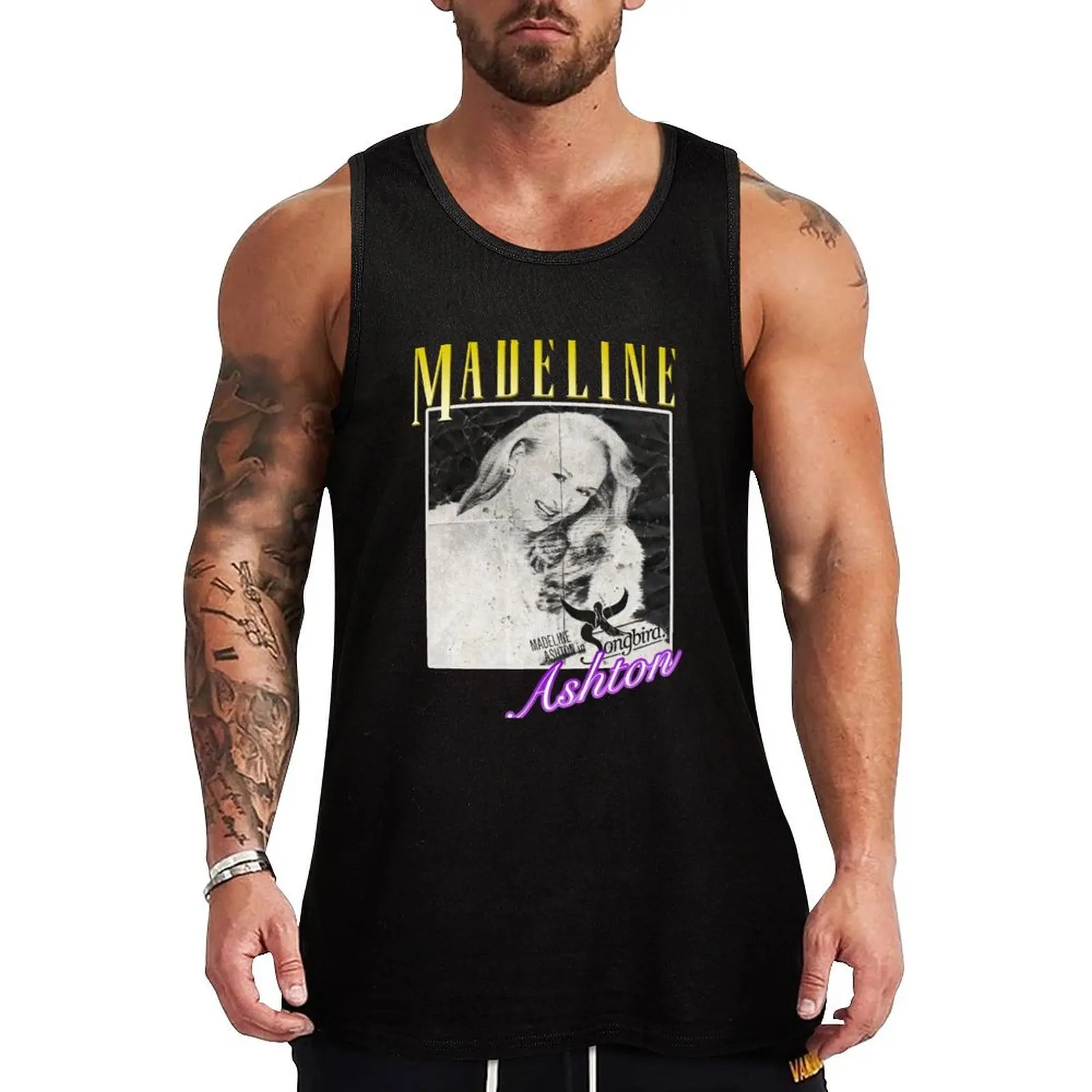 Madeline Ashton Death Becomes Her Tank Top sleeveless shirts bodybuilding men clothes Men's summer clothes 2024