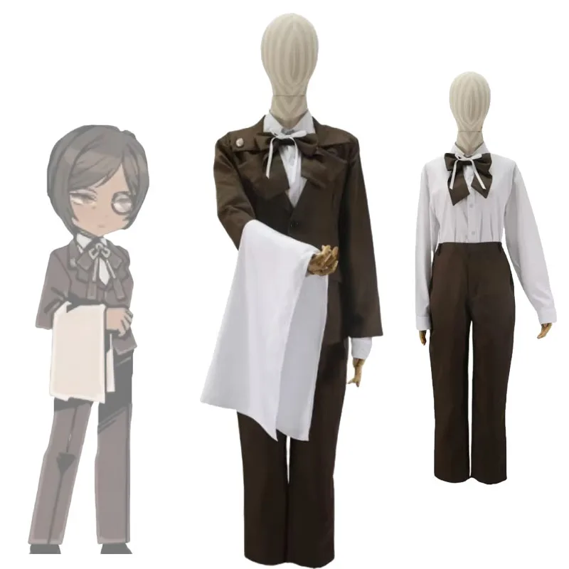 

Games LCB Outis Cosplay Costume Limbus Company Wuthering Heights Chief Butler Outis NO.11 Outis's Uniform Suit