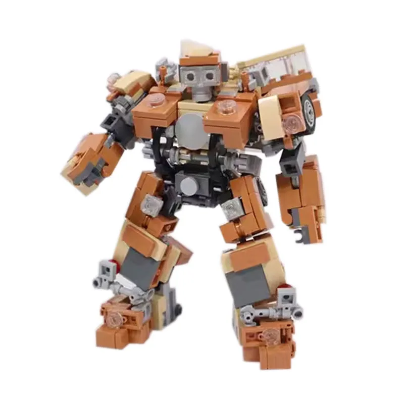 New MOC-151921 Compatible Car Mecha Building Blocks Toy Car Character Model 369PCS Kids Birthday Christmas Toys Gift Decoration