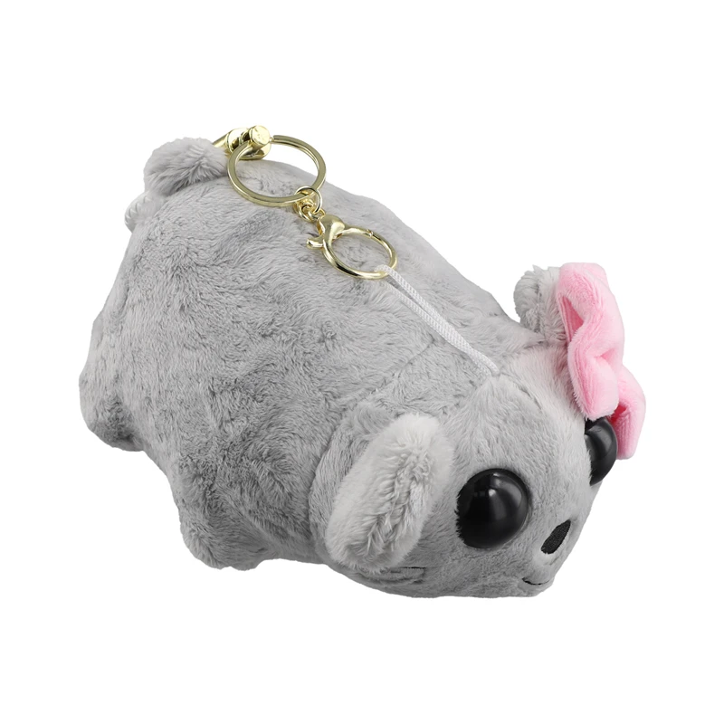 Cute Sad Hamster Plush Keychain Sad Hamster Meme Plush Pendanttoy Figure Soft Toy Stuffed Animal Keychain Decoration