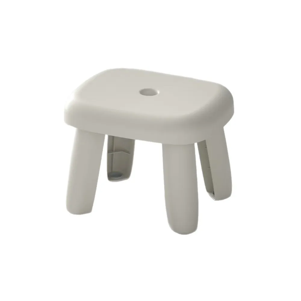 2Pcs bathroom stool toilet stool household children footstool bath chair bath living room bedroom plastic small stool