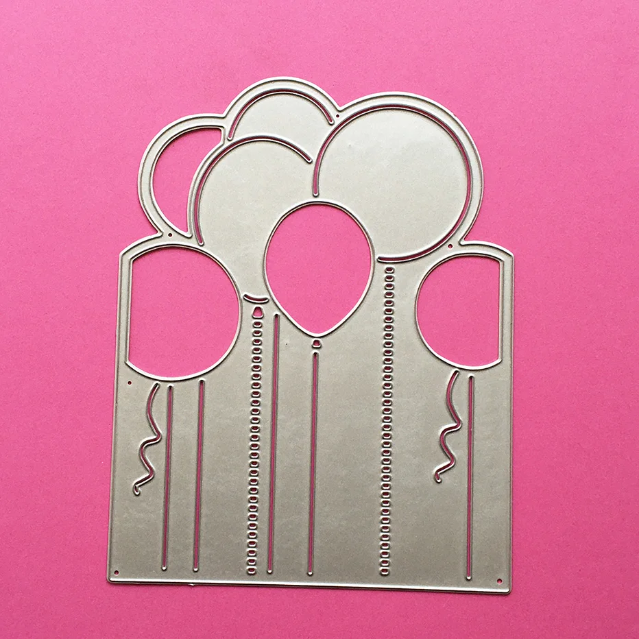 

Balloon Background Cutting Board Scrapbooking Cutting Dies Yiwu stock clearance DIY Paper gift Card Making metal craft Album