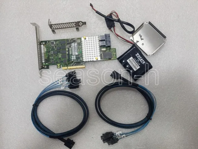Megaraid Sas 1gb Cache 12gb = 93618i Cartão Raid Mais Bbu Mais Peças 86434sata D3216-a13