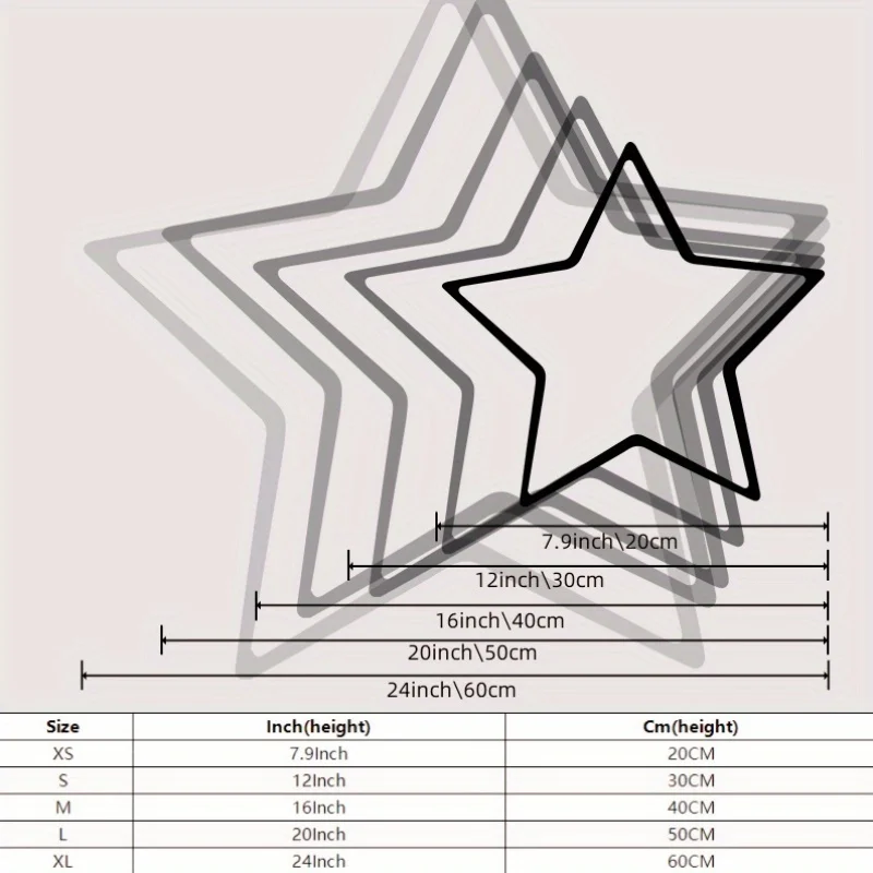 Rainbow Star Metal Wall Art Iron Powder Coated Sculpture LGBT Pride Room Hanging Mural Equality Support Decor Gift