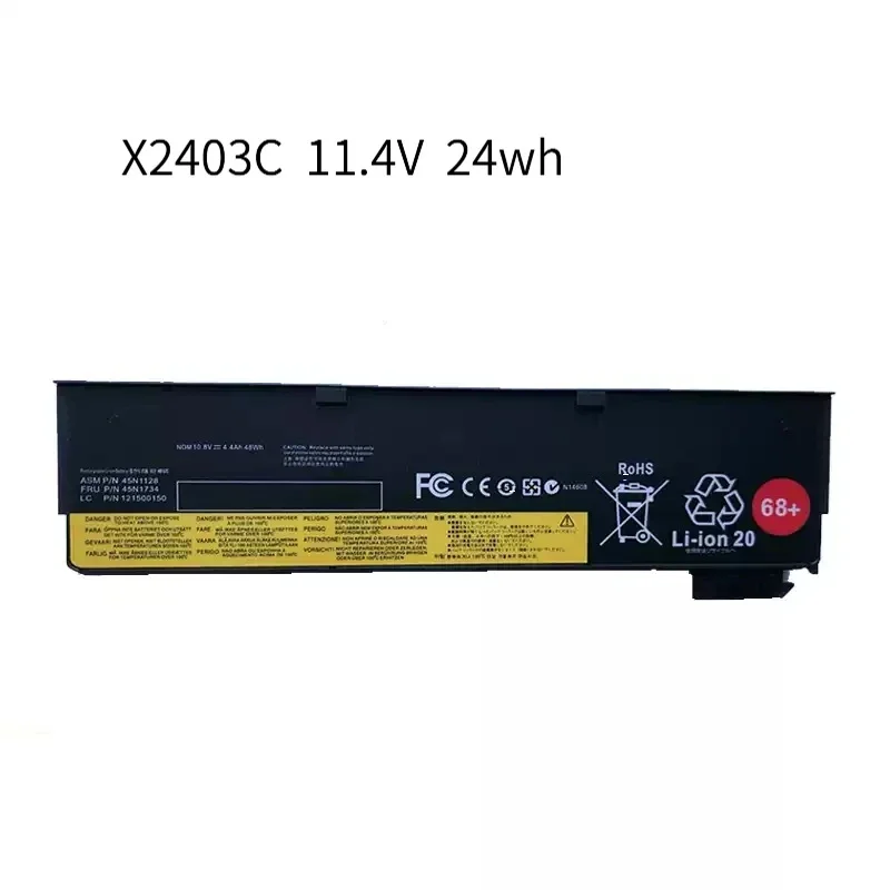 X240  3C-68  45N1775 45N1776 45N1124 45N1125 45N1126 Laptop Battery FOR LENOVO ThinkPad T440 T440S T450 T450S Series